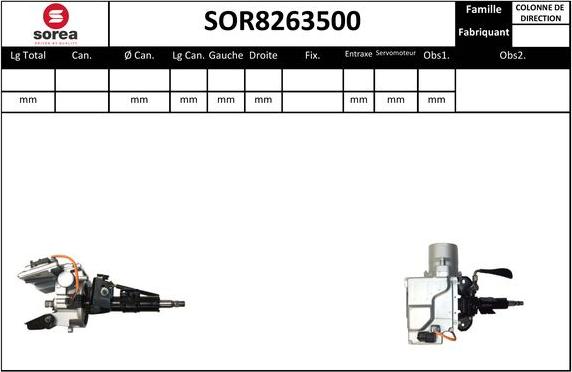 EAI SOR8263500 - Stup upravljača www.molydon.hr