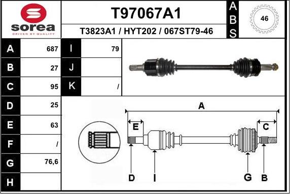 EAI T97067A1 - Pogonska osovina www.molydon.hr