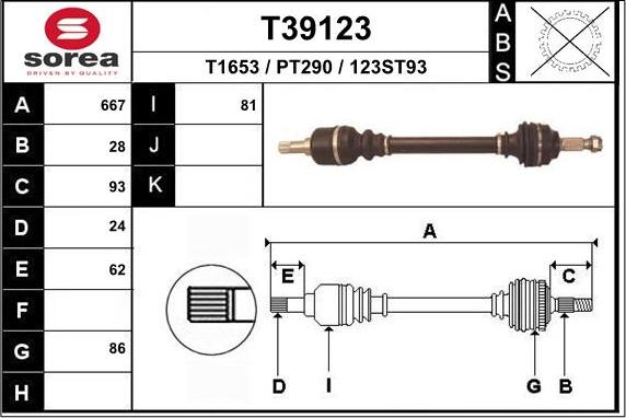 EAI T39123 - Pogonska osovina www.molydon.hr