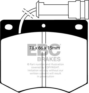 Japanparts JPA-378AF - Komplet Pločica, disk-kočnica www.molydon.hr