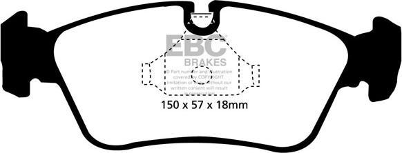 BMW 3411 6761 244 F - Komplet Pločica, disk-kočnica www.molydon.hr