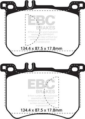 Mercedes-Benz 0064204920 - Komplet Pločica, disk-kočnica www.molydon.hr