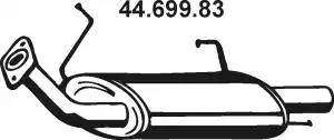 Eberspächer 44.699.83 - Zadnji Ispušni lonac www.molydon.hr