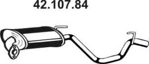 Eberspächer 42.107.84 - Zadnji Ispušni lonac www.molydon.hr