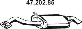Eberspächer 47.202.85 - Zadnji Ispušni lonac www.molydon.hr