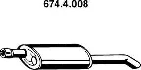 Eberspächer 674.4.008 - Zadnji Ispušni lonac www.molydon.hr