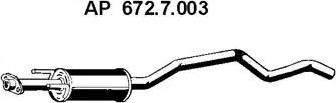 Eberspächer 672.7.003 - Prednji Ispušni lonac www.molydon.hr