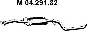 Eberspächer 04.291.82 - Srednji Ispušni lonac www.molydon.hr