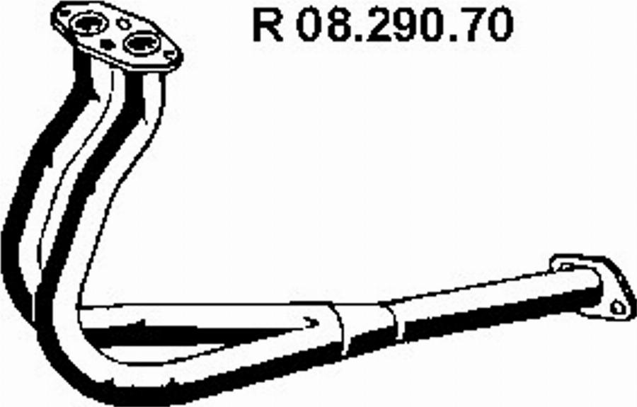 Eberspächer 08.290.70 - Ispušna cijev www.molydon.hr