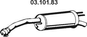 Eberspächer 03.101.83 - Zadnji Ispušni lonac www.molydon.hr
