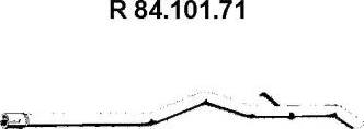 Eberspächer 84.101.71 - Ispušna cijev www.molydon.hr