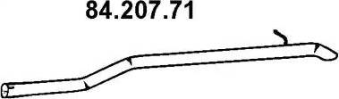 Eberspächer 84.207.71 - Ispušna cijev www.molydon.hr