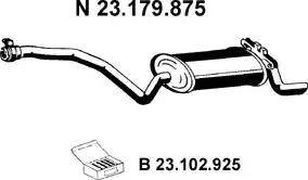 Eberspächer 23.179.875 - Zadnji Ispušni lonac www.molydon.hr