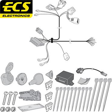 ECS CT056D1U - Elektricni komplet, Uređaj za vuču www.molydon.hr