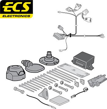 ECS CT050B1U - Elektricni komplet, Uređaj za vuču www.molydon.hr