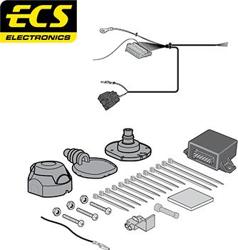 ECS CT052B1U - Elektricni komplet, Uređaj za vuču www.molydon.hr