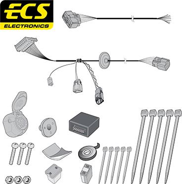 ECS FR096D1U - Elektricni komplet, Uređaj za vuču www.molydon.hr