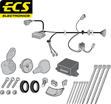 ECS FR051D1U - Elektricni komplet, Uređaj za vuču www.molydon.hr