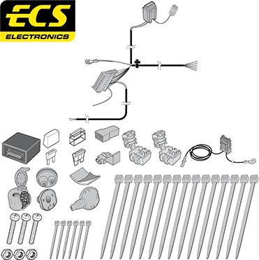 ECS FR066B1U - Elektricni komplet, Uređaj za vuču www.molydon.hr