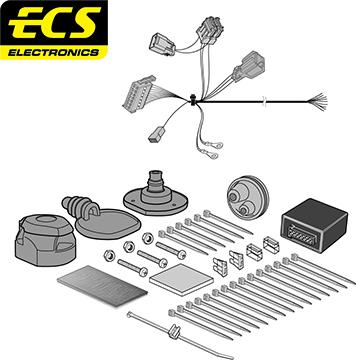 ECS FR060D1U - Elektricni komplet, Uređaj za vuču www.molydon.hr