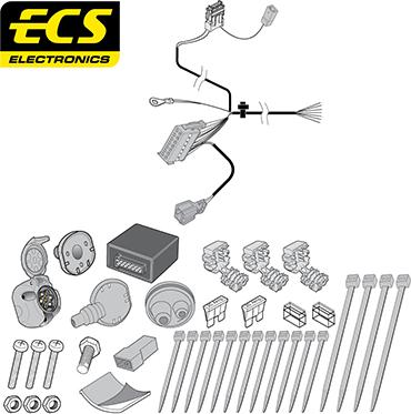 ECS FR063B1U - Elektricni komplet, Uređaj za vuču www.molydon.hr