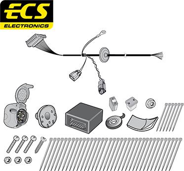 ECS FR083B1U - Elektricni komplet, Uređaj za vuču www.molydon.hr