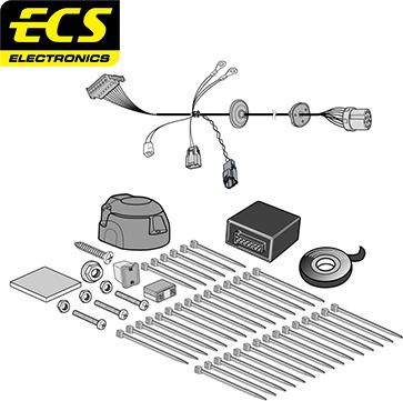 ECS FR083H1U - Elektricni komplet, Uređaj za vuču www.molydon.hr