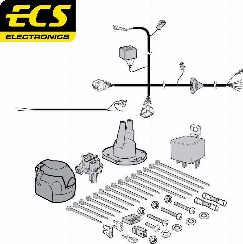 ECS MB09407MU - Elektricni komplet, Uređaj za vuču www.molydon.hr