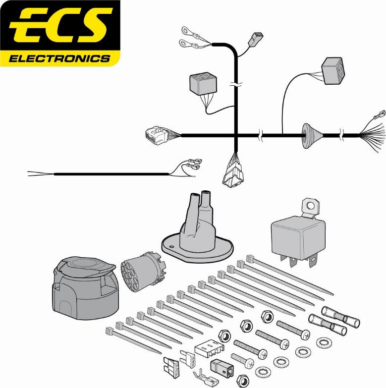 ECS MB09413MU - Elektricni komplet, Uređaj za vuču www.molydon.hr