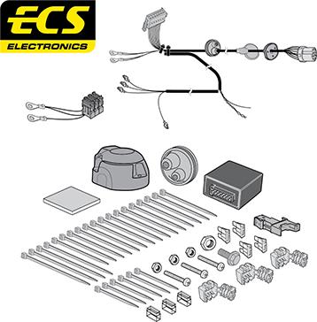 ECS MB081H1U - Elektricni komplet, Uređaj za vuču www.molydon.hr