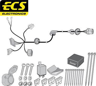 ECS MB08313U - Elektricni komplet, Uređaj za vuču www.molydon.hr