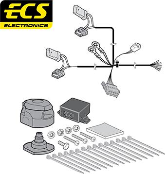 ECS OP054DLU - Elektricni komplet, Uređaj za vuču www.molydon.hr