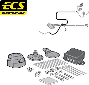 ECS PE09107MU - Elektricni komplet, Uređaj za vuču www.molydon.hr