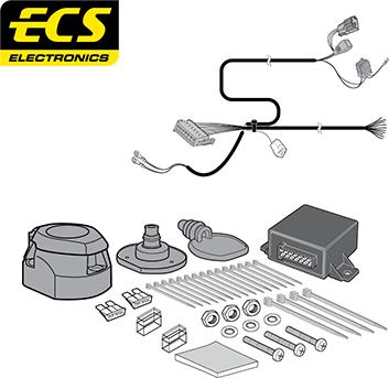 ECS PE09113MU - Elektricni komplet, Uređaj za vuču www.molydon.hr