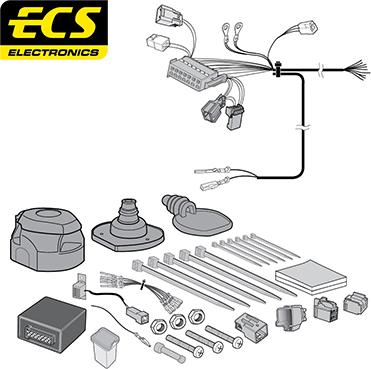 ECS VL014DXU - Elektricni komplet, Uređaj za vuču www.molydon.hr