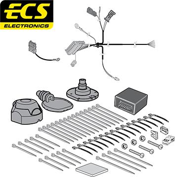 ECS VW107B1U - Elektricni komplet, Uređaj za vuču www.molydon.hr