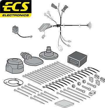 ECS VW107D1U - Elektricni komplet, Uređaj za vuču www.molydon.hr