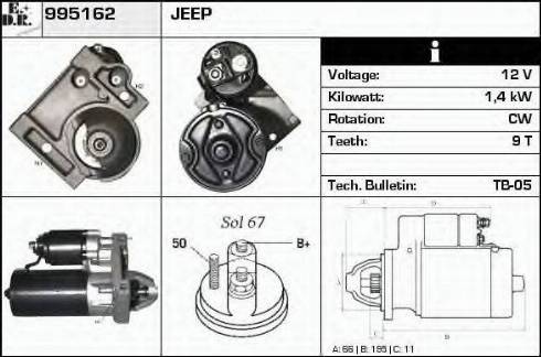 EDR 995162 - Starter www.molydon.hr