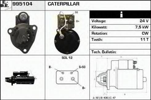 EDR 995104 - Starter www.molydon.hr