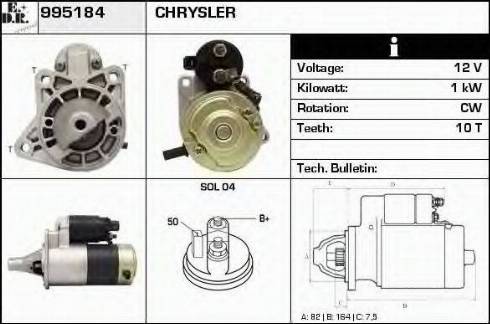 EDR 995184 - Starter www.molydon.hr