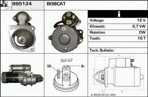 EDR 995134 - Starter www.molydon.hr