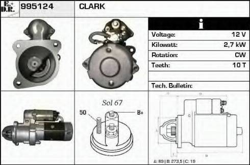 EDR 995124 - Starter www.molydon.hr