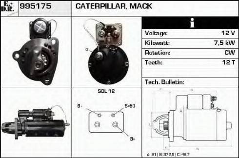 EDR 995175 - Starter www.molydon.hr