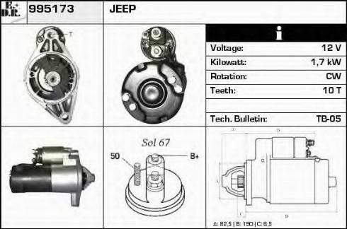 EDR 995173 - Starter www.molydon.hr