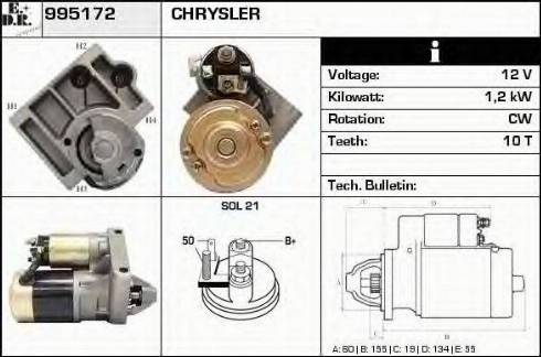 EDR 995172 - Starter www.molydon.hr