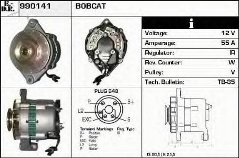 EDR 990141 - Alternator www.molydon.hr