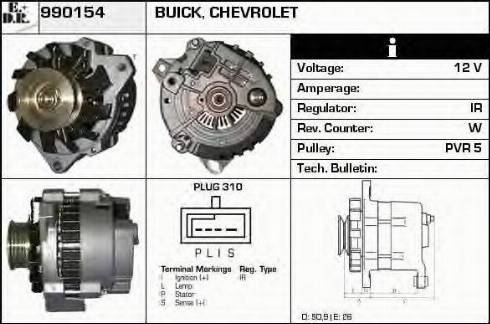 EDR 990154 - Alternator www.molydon.hr