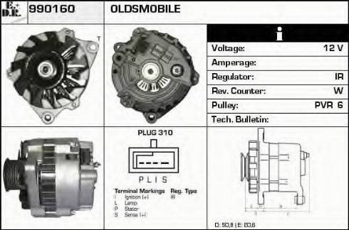 EDR 990160 - Alternator www.molydon.hr