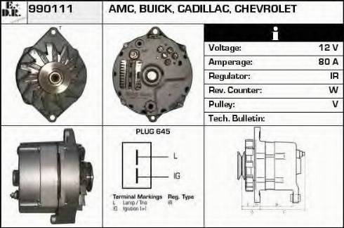 EDR 990111 - Alternator www.molydon.hr