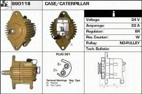 EDR 990118 - Alternator www.molydon.hr